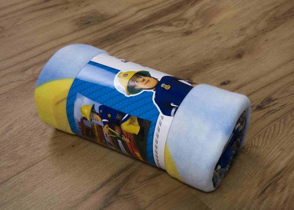 Produktbild: Feuerwehrmann Sam 7570401035 - Fleecedecke, 130x160 cm, 100% Polyester