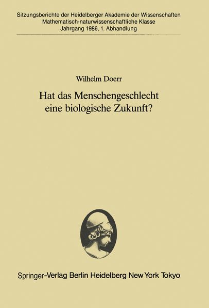 Produktbild: Hat das Menschengeschlecht eine biologische Zukunft?