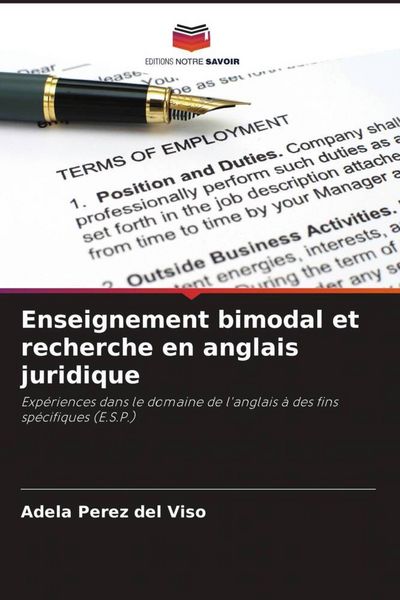 Produktbild: Enseignement bimodal et recherche en anglais juridique