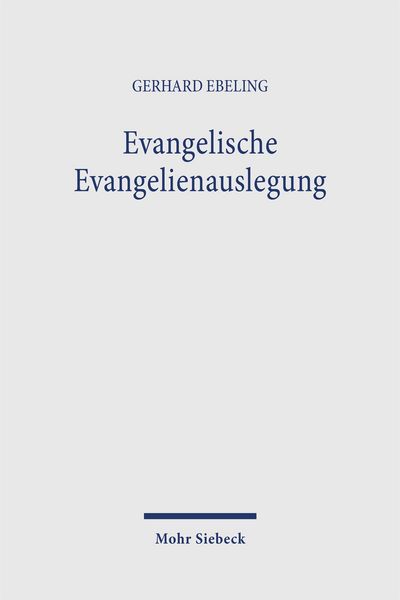 Produktbild: Evangelische Evangelienauslegung