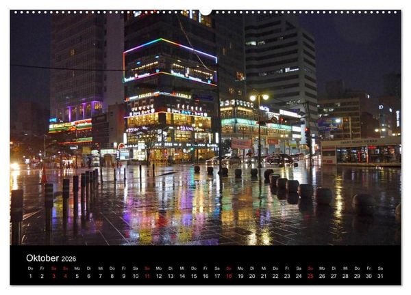 Produktbild: S&Uuml;DKOREA zwischen asiatischer Tradition und Moderne (hochwertiger Premium Wandkalender 2026 DIN A2 quer), Kunstdruck in Hochglanz