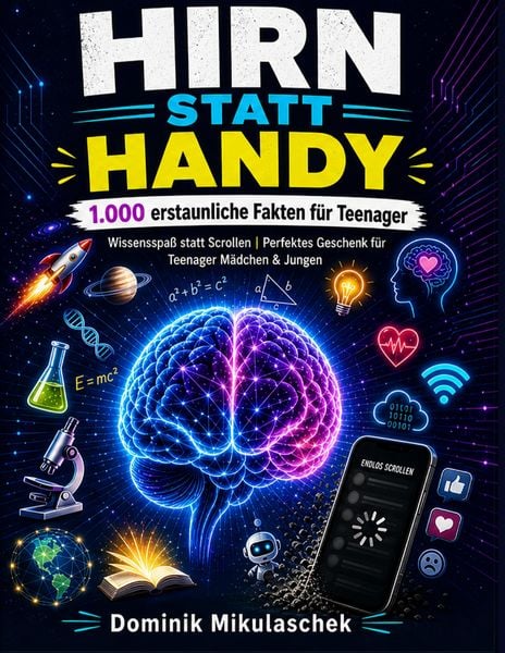 Produktbild: Hirn statt Handy - 1.000 erstaunliche Fakten f&uuml;r Teenager