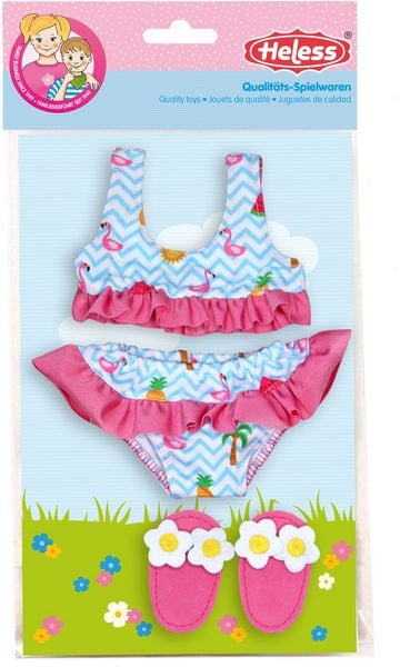 Bikini mit Schläppchen, 35-45 cm