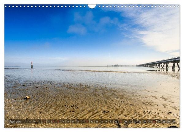 Produktbild: Wilhelmshaven - Impressionen aus der Hafenstadt (Wandkalender 2026 DIN A3 quer), CALVENDO Monatskalender