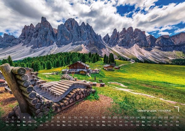Produktbild: S&uuml;dtirol - eine Reise durch bezaubernde Landschaften - 2027 - Kalender DIN A3