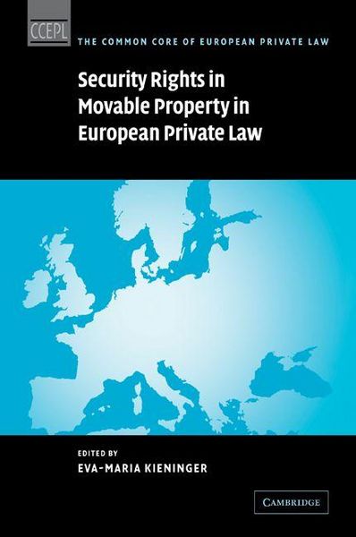 Produktbild: Security Rights in Movable Property in European Private Law