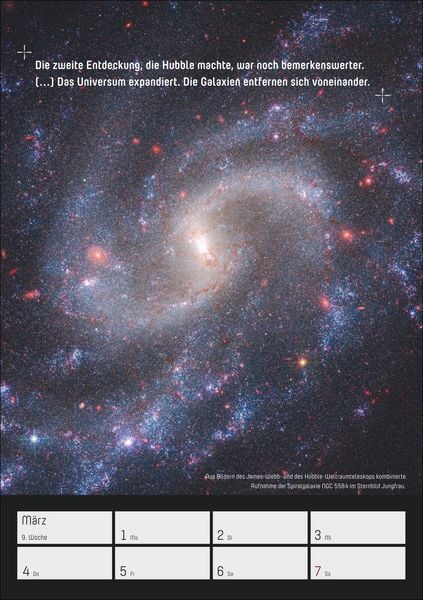Produktbild: Stephen Hawking - Universum Wochenplaner 2027 - 53 faszinierende Bilder und Zitate