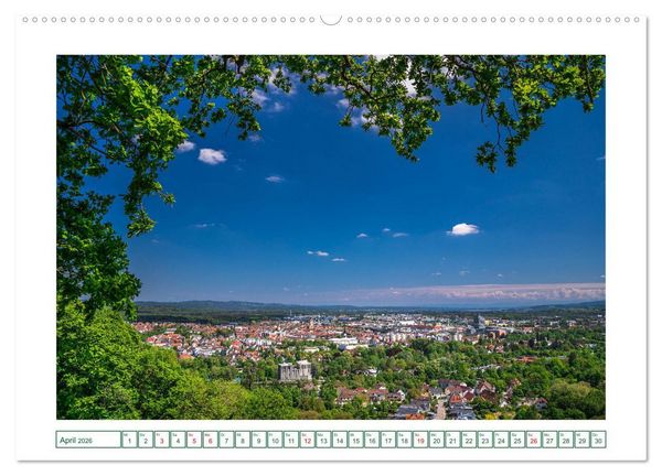 Produktbild: Singen - Hegaus Metropole (hochwertiger Premium Wandkalender 2026 DIN A2 quer), Kunstdruck in Hochglanz