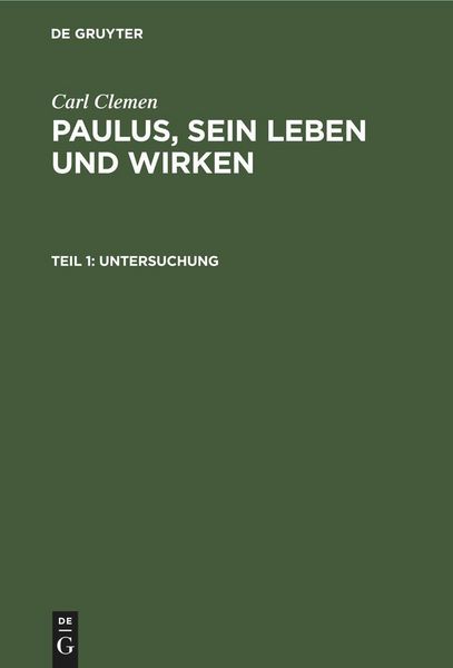 Produktbild: Untersuchung