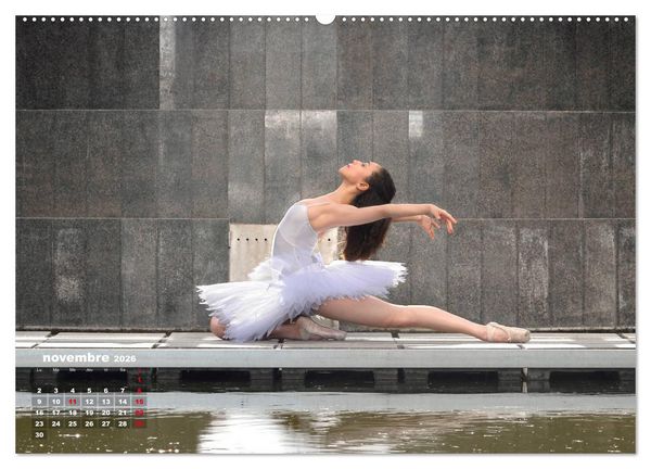 Produktbild: Des danseurs dans la ville 5 L'Oeil et le Mouvement (Calendrier mural 2026 DIN A2 vertical) calendrier de bureau