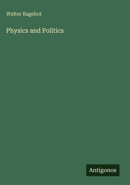 Produktbild: Physics and Politics