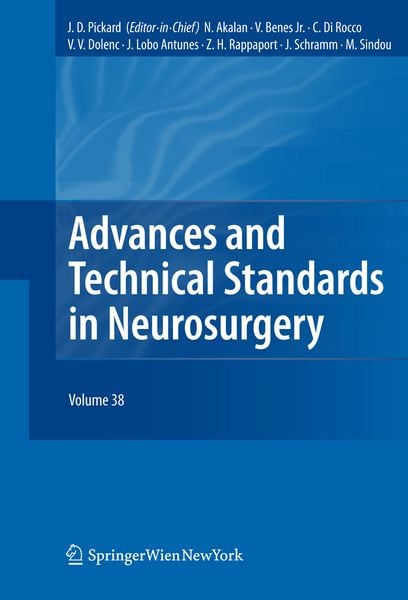 Produktbild: Advances and Technical Standards in Neurosurgery