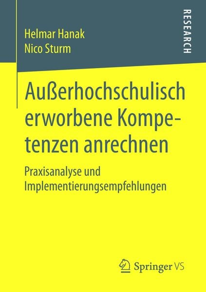Produktbild: Au&szlig;erhochschulisch erworbene Kompetenzen anrechnen