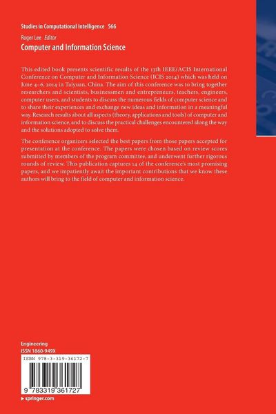 Produktbild: Computer and Information Science