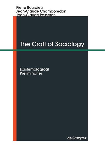 Produktbild: The Craft of Sociology
