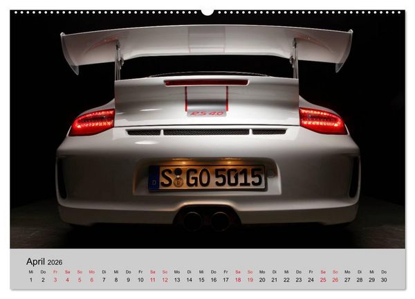 Produktbild: Porsche GT3RS 4,0 (hochwertiger Premium Wandkalender 2026 DIN A2 quer), Kunstdruck in Hochglanz