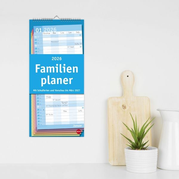Produktbild: Basic Familienplaner 2026
