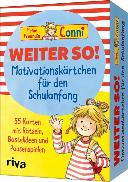 Produktbild: Meine Freundin Conni &ndash; Weiter so! &ndash; Motivationsk&auml;rtchen f&uuml;r den Schulanfang