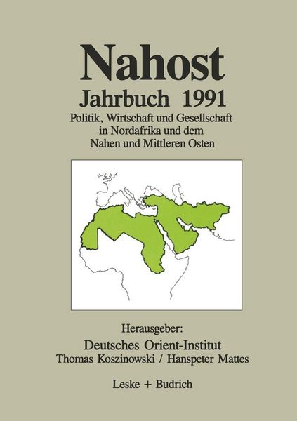 Produktbild: Nahost Jahrbuch 1991