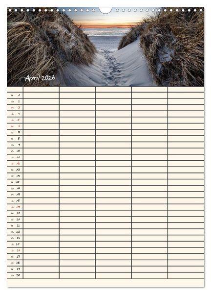 Produktbild: Noch mehr F&ouml;hrweh Familienplaner (Wandkalender 2026 DIN A3 hoch), CALVENDO Monatskalender
