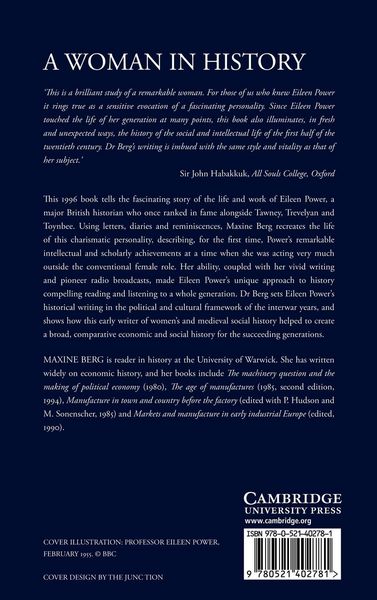Produktbild: A Woman in History