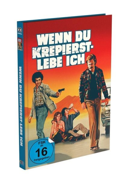 Produktbild: HITCH HIKE: Wenn Du krepierst &ndash; lebe ich! - 2-Disc Mediabook Cover E (Blu-ray + DVD) Limited 125 Edition &ndash; Uncut