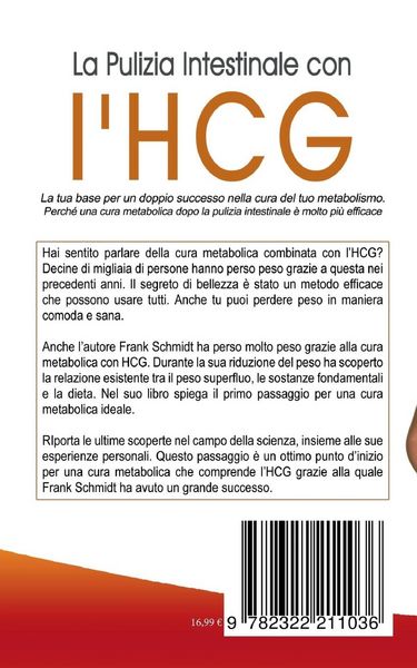 Produktbild: La Pulizia Intestinale con l'HCG