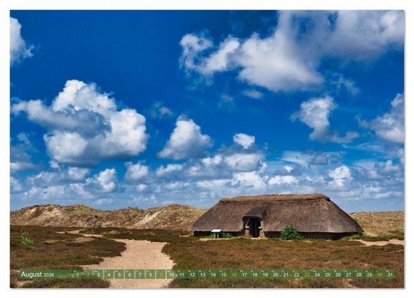 Produktbild: Amrum Gl&uuml;cksort (Wandkalender 2026 DIN A3 quer), CALVENDO Monatskalender