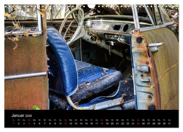 Produktbild: Autos, abgestellt und vergessen (Wandkalender 2026 DIN A3 quer), CALVENDO Monatskalender