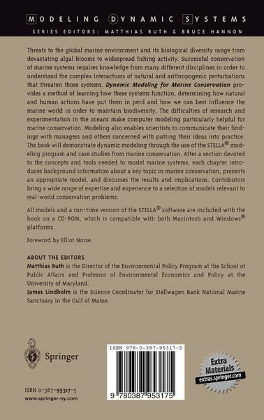 Produktbild: Dynamic Modeling for Marine Conservation