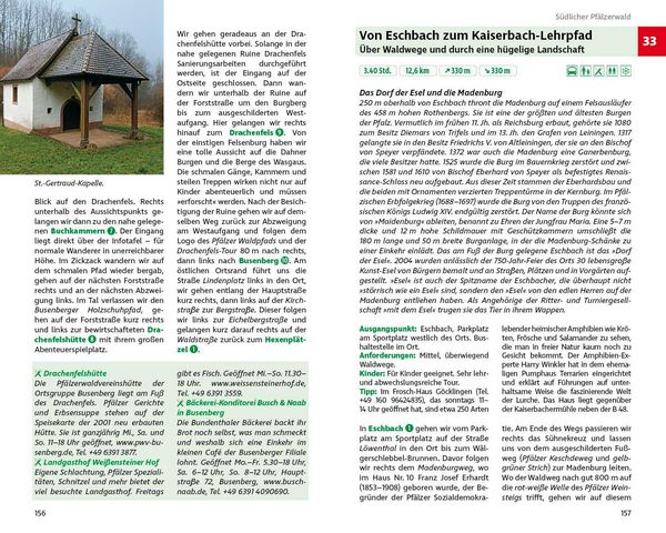 Produktbild: ROTHER Wanderbuch Wandern & Einkehren Pf&auml;lzerwald und Deutsche Weinstra&szlig;e