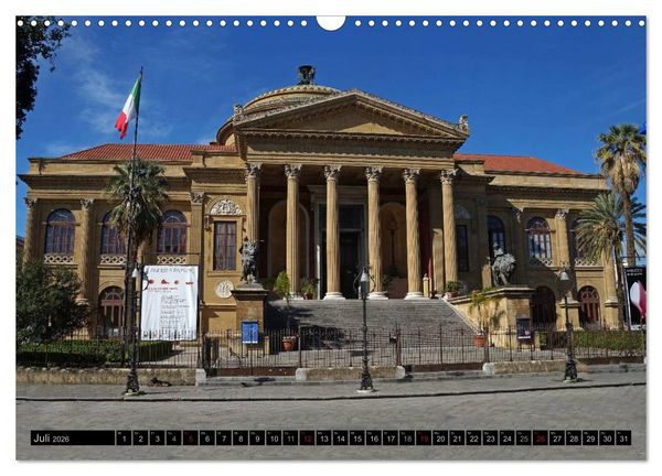 Produktbild: Palermo - Impressionen (Wandkalender 2026 DIN A3 quer), CALVENDO Monatskalender