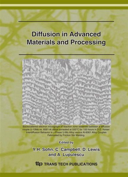 Produktbild: Diffusion in Advanced Materials and Processing