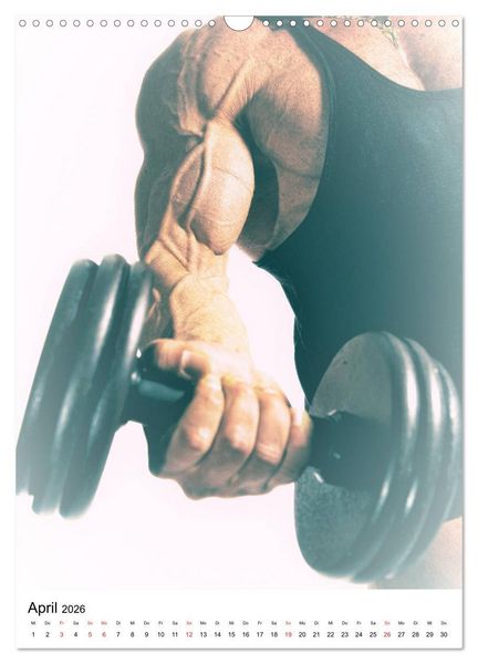 Produktbild: Fitnesskalender (Wandkalender 2026 DIN A3 hoch), CALVENDO Monatskalender