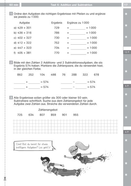 Mathe-Tests 3. Klasse