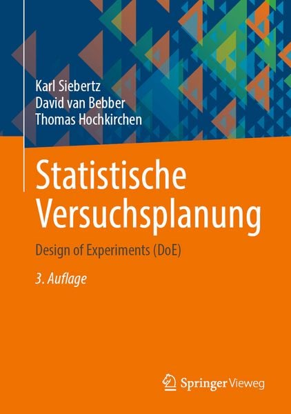 Produktbild: Statistische Versuchsplanung