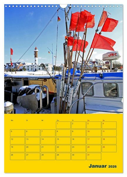 Produktbild: Sehnsuchtsort Ostseeinsel Poel (Wandkalender 2026 DIN A3 hoch), CALVENDO Monatskalender