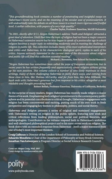 Produktbild: Habermas and Religion