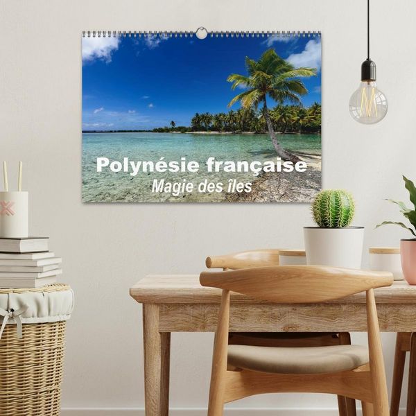 Produktbild: Polyn&eacute;sie fran&ccedil;aise - Magie des &icirc;les (Calendrier mural 2027 DIN A3 vertical), CALVENDO calendrier mensuel
