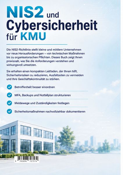 Produktbild: NIS2 und Cybersicherheit f&uuml;r KMU