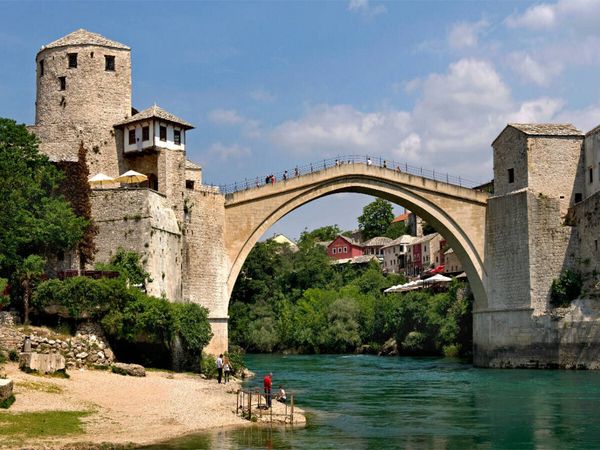 Produktbild: Stari most, die historische Br&uuml;cke von Mostar, Herzegowina (Puzzle)