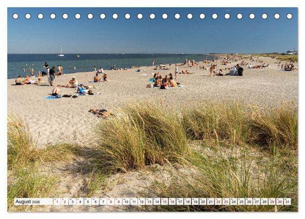 Produktbild: D&auml;nemark - Kopenhagen (Tischkalender 2026 DIN A5 quer), CALVENDO Monatskalender