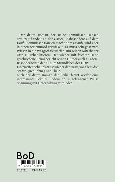 Produktbild: Hansens dritter Fall