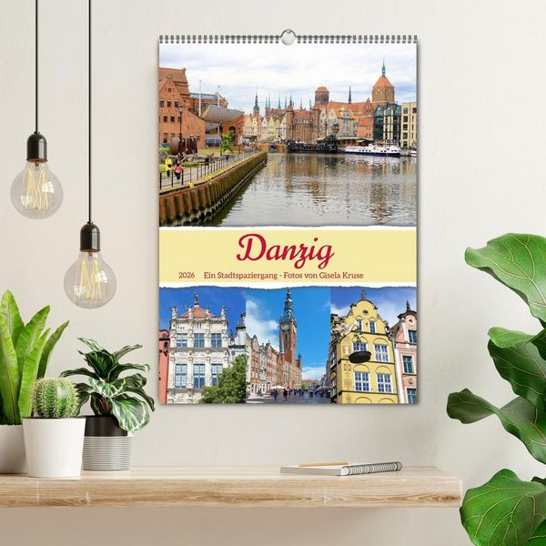Produktbild: Danzig - Ein Stadtspaziergang (Wandkalender 2026 DIN A2 hoch), CALVENDO Monatskalender