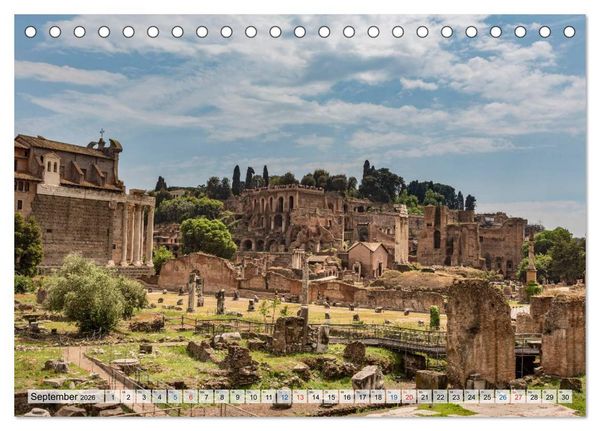 Produktbild: Roma (Tischkalender 2026 DIN A5 quer), CALVENDO Monatskalender