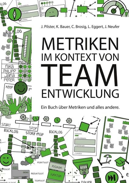 Produktbild: Metriken im Kontext von Teamentwicklung