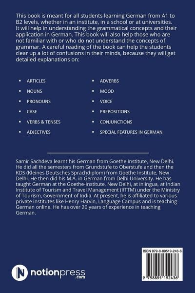 Produktbild: A Textbook of German Grammar