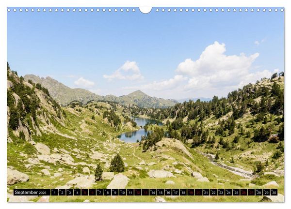 Produktbild: Zauber der Pyren&auml;en - Wandern in den &ouml;stlichen Pyren&auml;en (Wandkalender 2026 DIN A3 quer), CALVENDO Monatskalender