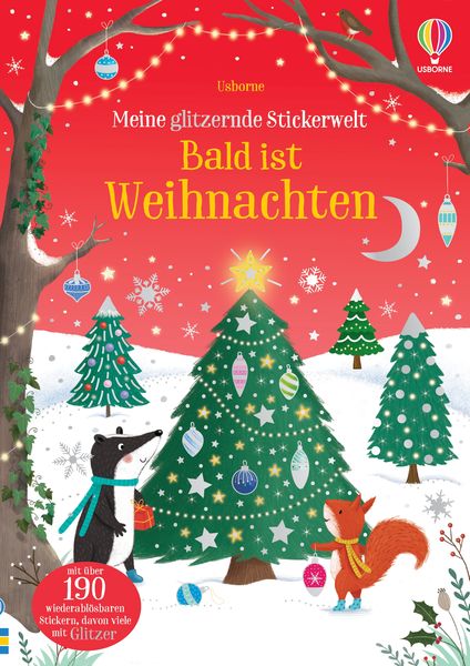 Produktbild: Meine glitzernde Stickerwelt: Bald ist Weihnachten