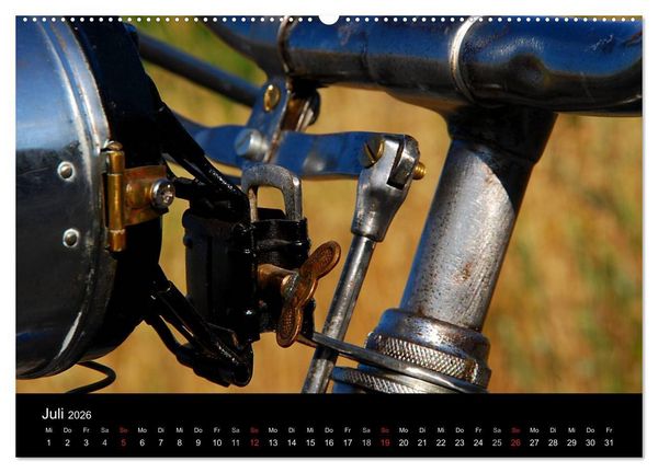 Produktbild: 1937 ADLER Fahrrad (hochwertiger Premium Wandkalender 2026 DIN A2 quer), Kunstdruck in Hochglanz